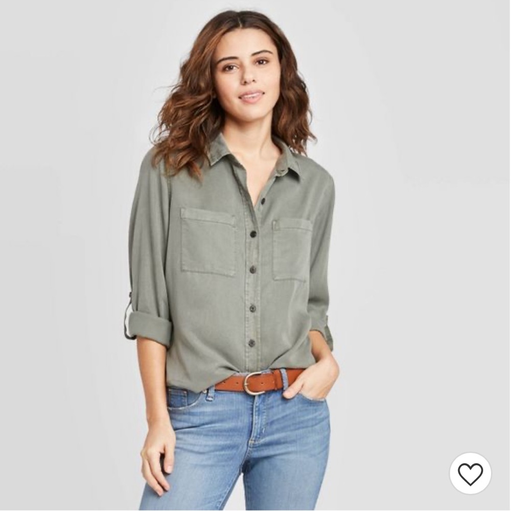 Long Sleeve Button-Down Shirt